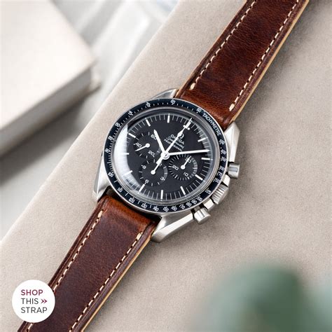 omega speedmaster reduced leather strap